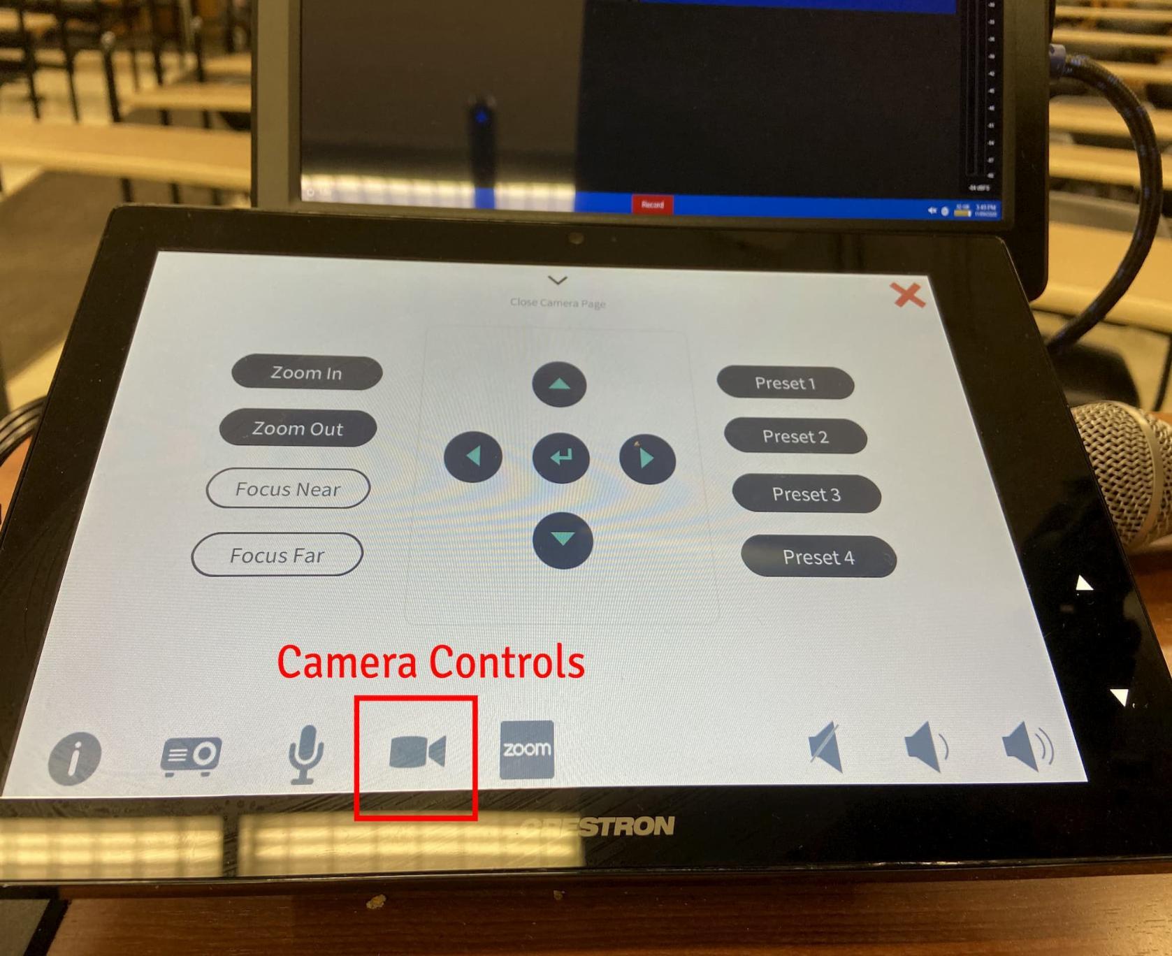 camera controls